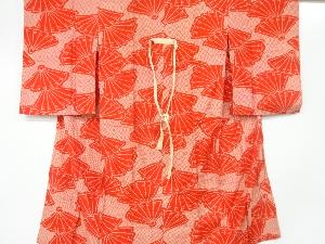 アンティーク　檜扇模様長襦袢